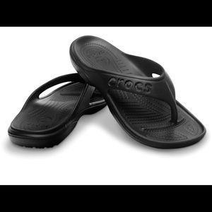Sold out New Crocs Baya black Flip